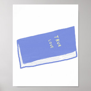 the book painting art poster