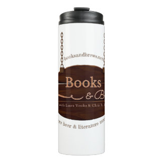 The Books & Brews Thermal Tumbler