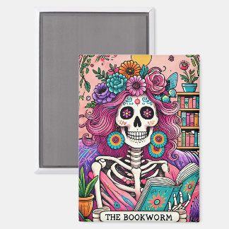 The Bookworm Magnet