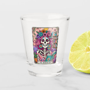 The Bookworm Shot Glass
