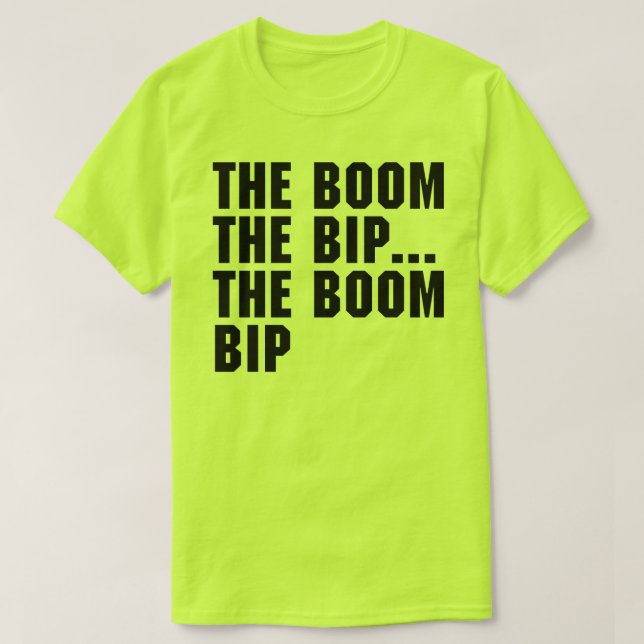 The Boom Bip T-Shirt (Design Front)