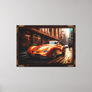The Boomerang RTZ Sports Coupe Canvas Print