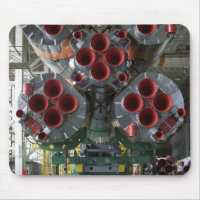 The boosters of the Soyuz TMA-14 spacecraft