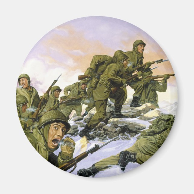 The Borinqueneers by Dominic D'Andrea Magnet (Front)