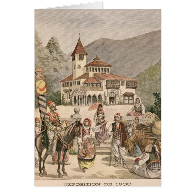 The Bosnian Pavilion at the Universal Exhibition (Front)
