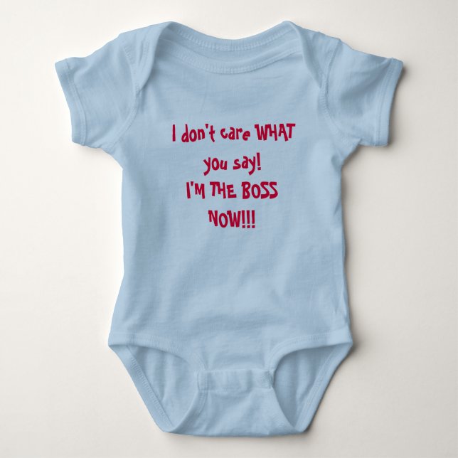 The Boss Baby Bodysuit (Front)