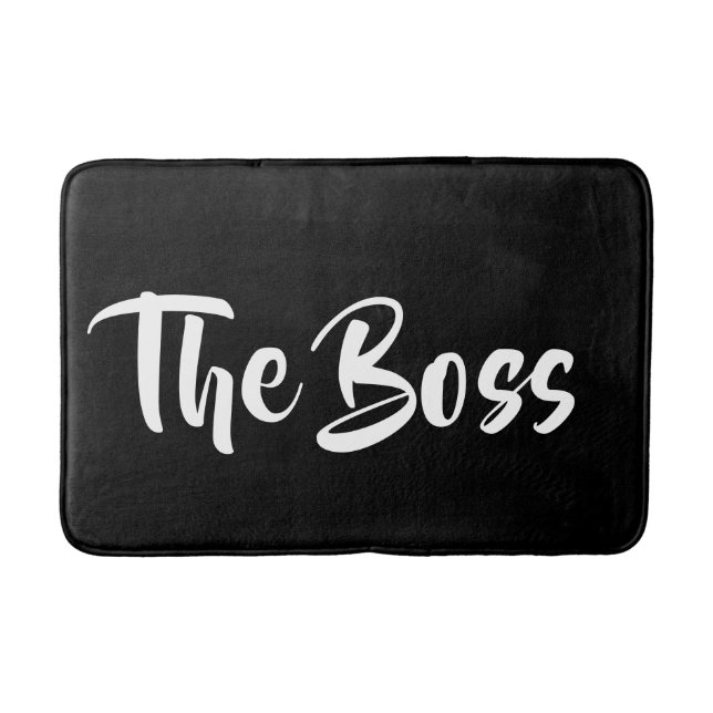 THE BOSS BATH MAT (Front)