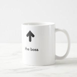 the boss coffee mug