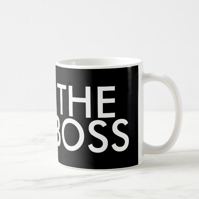 The BOSS Coffee Mugs (Right)
