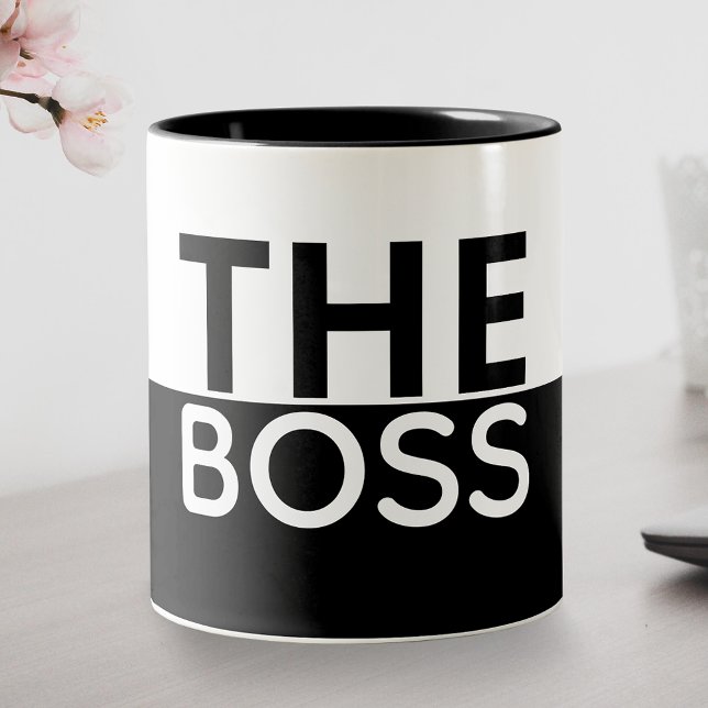 The Boss Contrast Mug (Creator Uploaded)