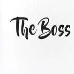 THE BOSS GLASS COASTER<br><div class="desc">An ideal gift for your boss or a fun gift for your partner.</div>