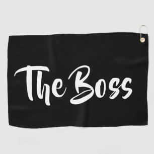 THE BOSS GOLF TOWEL