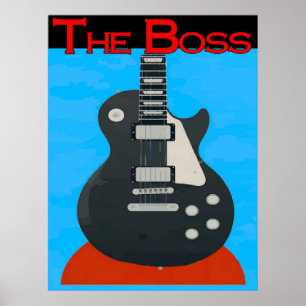 The Boss, Guitar Poster