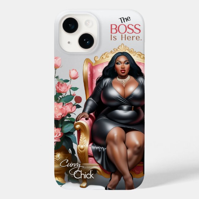 The Boss Is Here Case-Mate iPhone Case (Back)