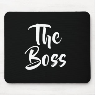 THE BOSS MOUSE PAD