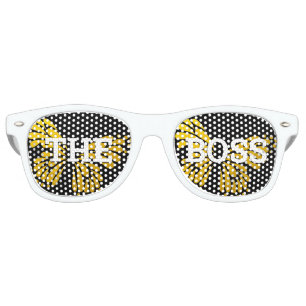 THE BOSS retro Shades / Fun Party Sunglasses