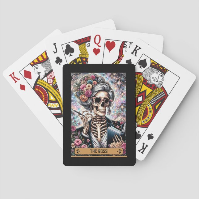 The Boss Tarot Card Deck (Back)
