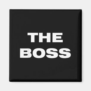 The Boss - The Real Boss Couple  Magnet