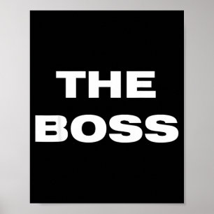 The Boss - The Real Boss Couple  Poster
