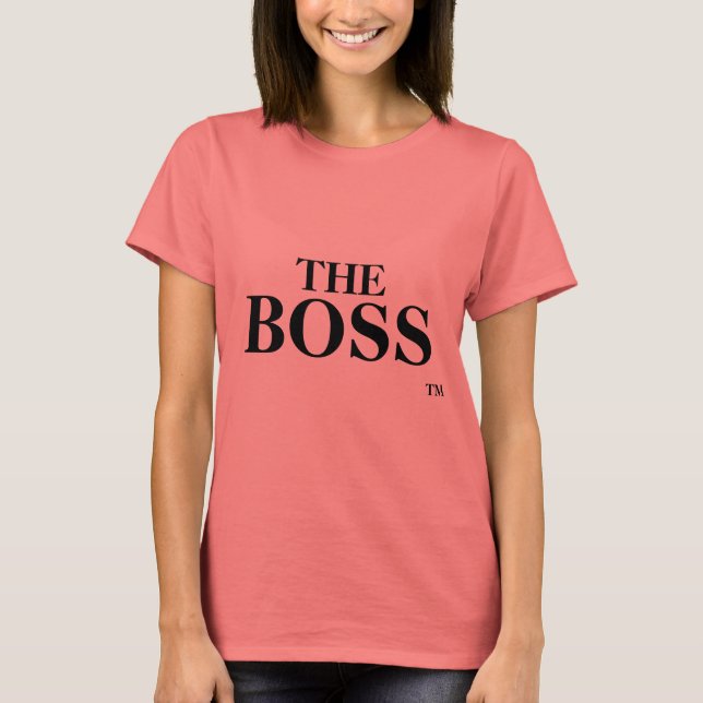 The Boss Trademark TM Trademark Women's T-shirt (Front)