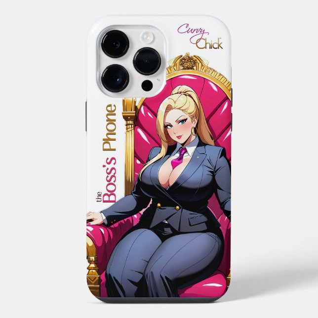 The Boss's Phone iPhone Case (Back)
