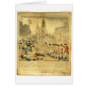 The Boston Massacre by Paul Revere