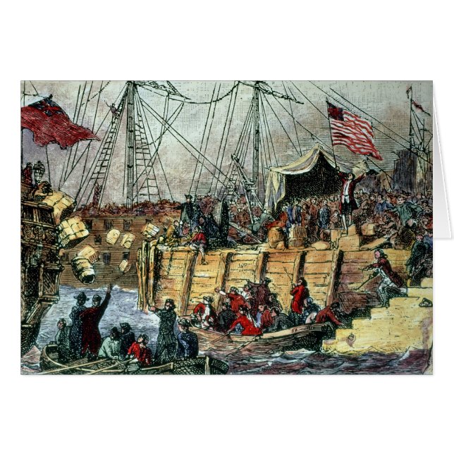 The Boston Tea Party, 16th December 1773 (Front Horizontal)
