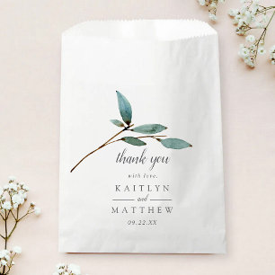 The Botanical Bliss Wedding Collection Favour Bags