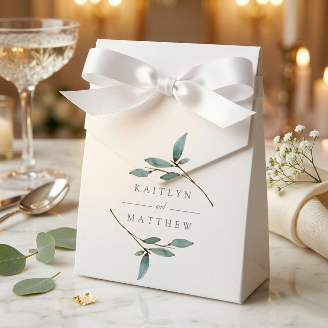 The Botanical Bliss Wedding Collection Favour Box (Creator Uploaded)
