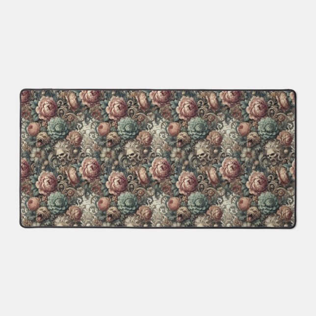 The Botanist’s Curse – Gothic Victorian Desk Mat (Front)