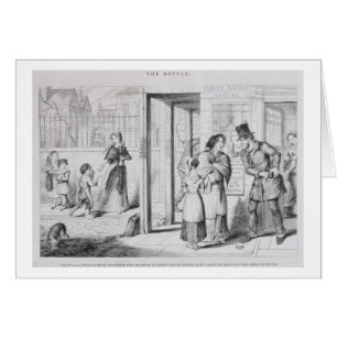 The Bottle, Plate IV, Unable to obtain employment,