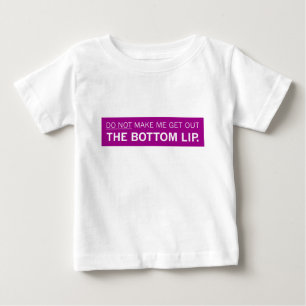 The Bottom Lip (Purple) Baby T-Shirt