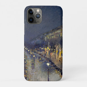 The Boulevard Montmartre at Night Pissarro Case-Mate iPhone Case