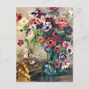 The Bouquet of Anemones Luce Boyals Postcard