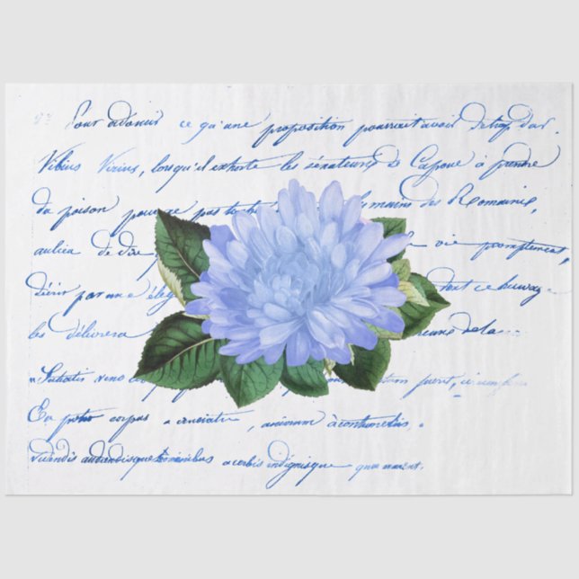 The Bouquet Series Design 105 Tissue Paper (Front)