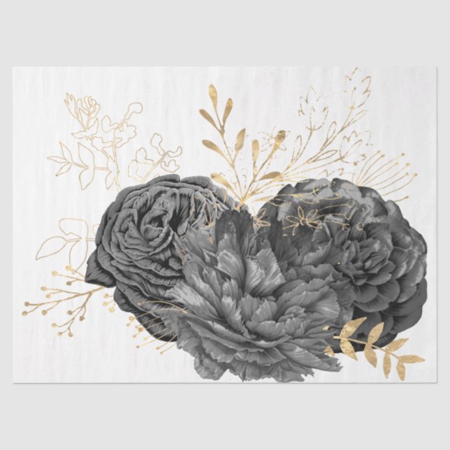 The Bouquet Series Design 10 Tissue Paper (Front)