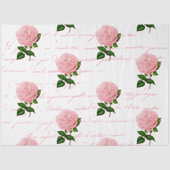 The Bouquet Series Design 116 Tissue Paper (Front)