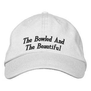 The Bowled And Beautiful, Embroidered Hat