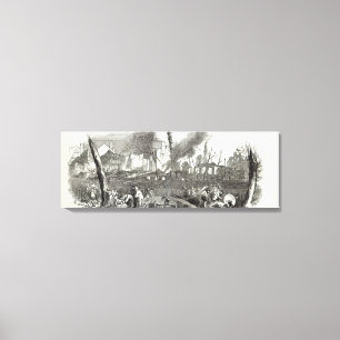 The Bowling-green and Marketfield-street, New Canvas Print