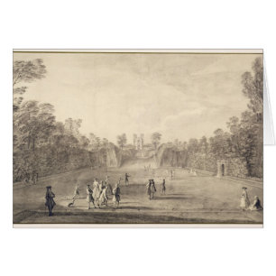 The Bowling Green at Claremont, 1738 (engraving)