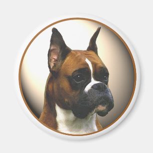 The Boxer Dog Magnet