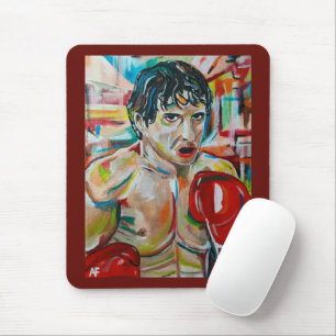 The Boxer Painting by Alfred Fox Mouse Pad