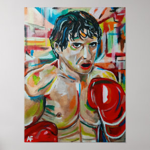 The Boxer Painting by Alfred Fox Poster