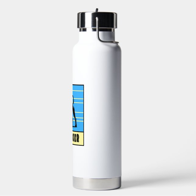 The Boxer - Strong Dog Water Bottle (Left)
