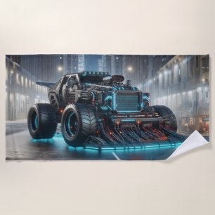 The Boy of the Future Beach Towel