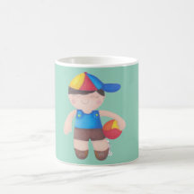 The Boy with a Cap and the Ball