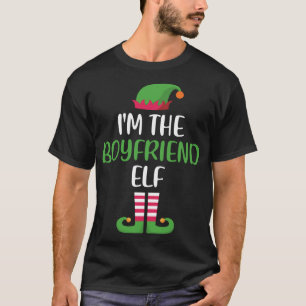 The Boyfriend Elf Family Matching Christmas Funny T-Shirt