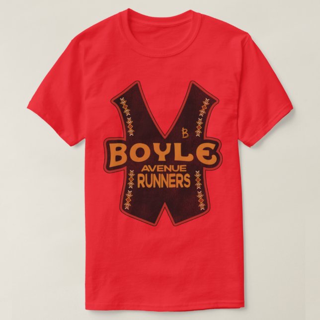 The Boyle Avenue Runners The Warriors Movie T-Shirt (Design Front)