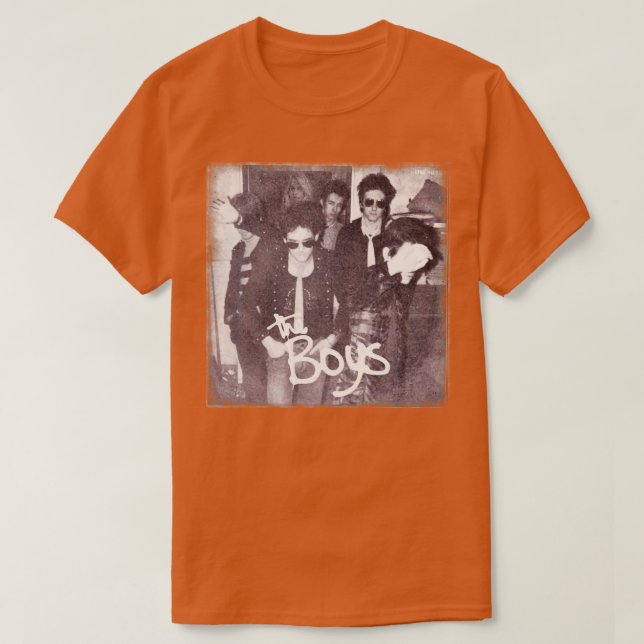 The Boys English Rock FanArt Tribute T-Shirt (Design Front)