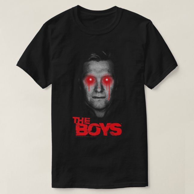 The Boys Homelander Dripping Eyes Premium  T-Shirt (Design Front)